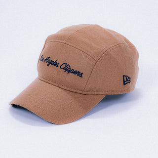 Los Angeles Clippers Script Camper Hat - Headwear - Khaki - 60-000215
