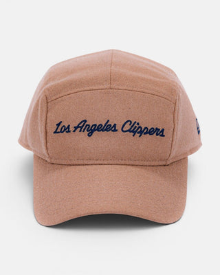 Los Angeles Clippers Script Camper Hat - Headwear - Khaki - 60-000215