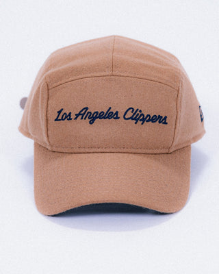 Los Angeles Clippers Script Camper Hat - Headwear - Khaki - 60-000215