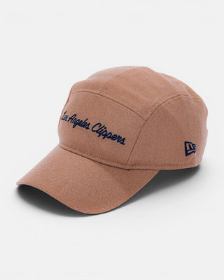 Los Angeles Clippers Script Camper Hat - Headwear - Khaki - 60-000215
