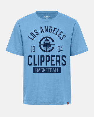 Los Angeles Clippers Vintage Sky Blue Tee - Apparel - Light Blue - 20-000435-S