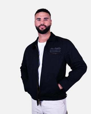 Los Angeles Clippers Workwear Zip Jacket - Black - 20-000422-S