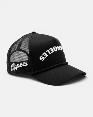 Los Angeles Rope 940 A Frame Hat - Headwear - Black - 60-000086