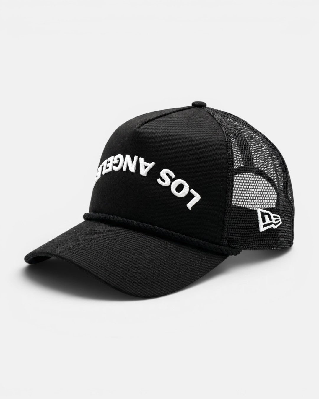 Los Angeles Rope 940 A Frame Hat - Headwear - Black - 60-000086