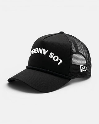 Los Angeles Rope 940 A Frame Hat - Headwear - Black - 60-000086