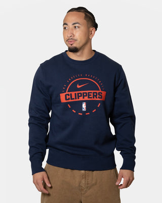Men's Nike Navy Crew Sweatshirt - Apparel - Navy - 20-000288-S