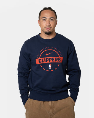 Men's Nike Navy Crew Sweatshirt - Apparel - Navy - 20-000288-S