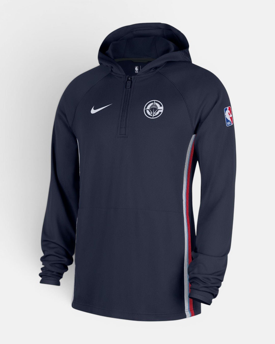 Men's Nike On Court Dri-FIT 1/4 Zip Hooded Sweatshirt - Apparel - S - 20-000294-S