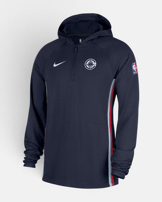 Men's Nike On Court Dri-FIT 1/4 Zip Hooded Sweatshirt - Apparel - S - 20-000294-S