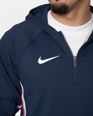 Men's Nike On Court Dri - FIT 1/4 Zip Hooded Sweatshirt - Apparel - S - 20-000294-S