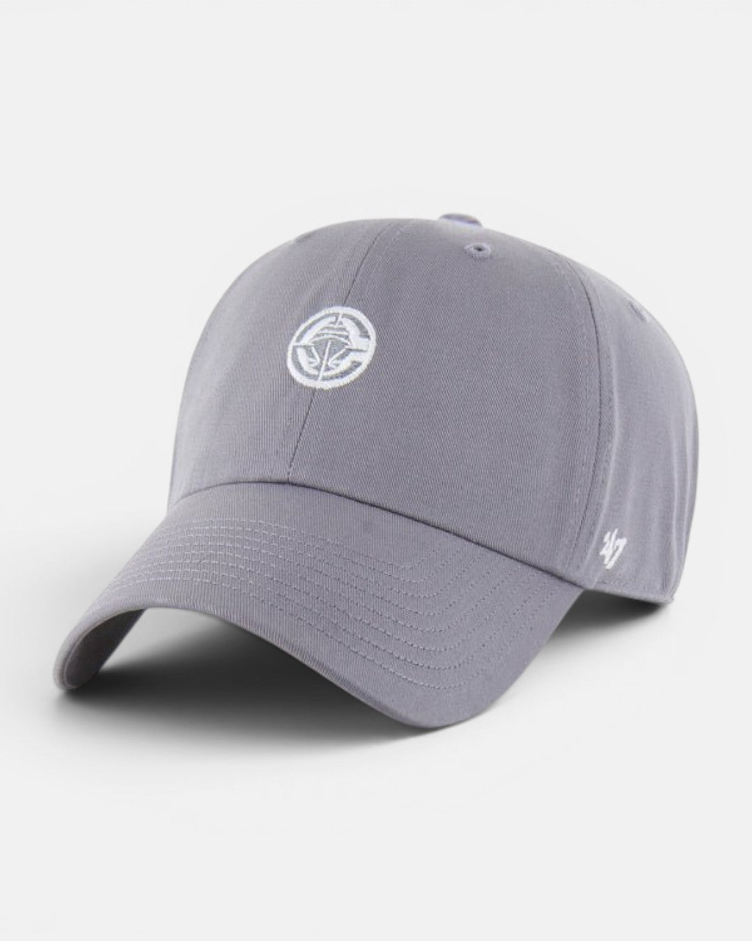 Micro Logo Clean Up Strapback Hat - Headwear - Gray - 60-000151