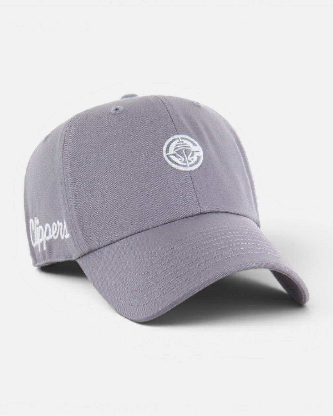 Micro Logo Clean Up Strapback Hat - Headwear - Gray - 60-000151