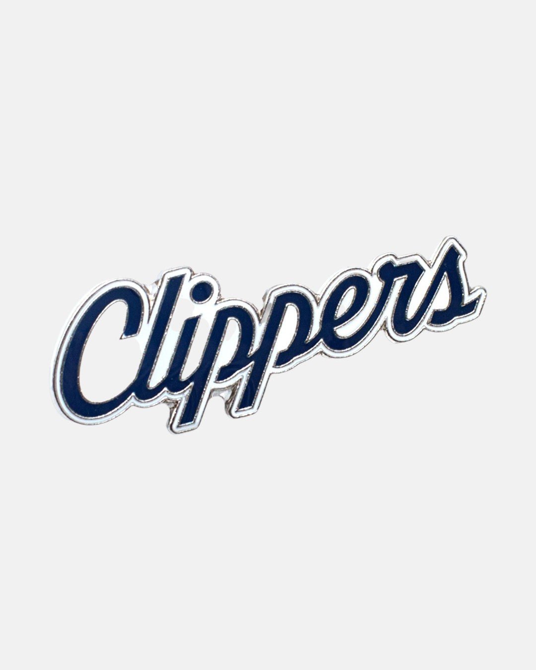 Navy Clippers Script Pin - Accessories - Navy - 72-000023