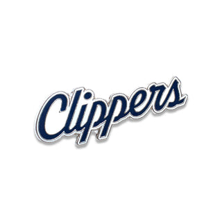 Navy Clippers Script Pin - LA CLIPPERS TEAM STOREPSG72 - 000023