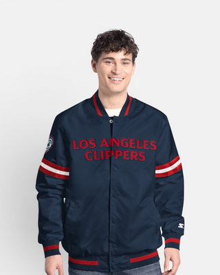 Navy Clippers Varsity Jacket - Navy - 20-000131-S