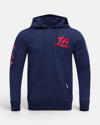 Navy LA Chenille Hoodie - Hoodies - Navy - 20-000045-S