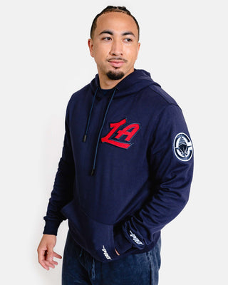 Navy LA Chenille Hoodie - Navy - 20 - 000045 - S