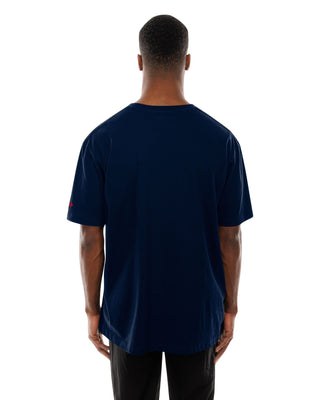 Navy Oversize Clippers Graphic T-Shirt - Apparel - Navy - 20 - 000189 - S