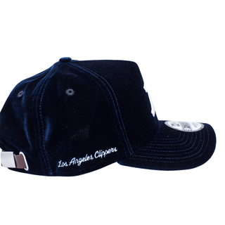 Navy Velvet LA Adjustable Hat - LA CLIPPERS TEAM STORENew Era60 - 000093