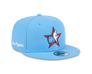 NBA All - Star 2026 Los Angeles 9FIFTY Snapback Hat - Headwear - Light Blue - 60-000196