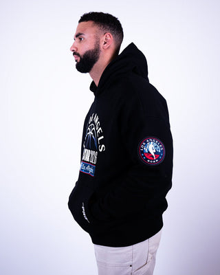 NBA All - Star 2026 Los Angeles "City of Angels" Pullover Hoodie - Apparel - Black - 20-000355-S