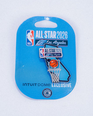 NBA All - Star 2026 Los Angeles Hoop Pin - Accessories - 72-000104