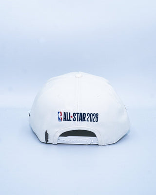 NBA All - Star 2026 Los Angeles Snapback Hat - Headwear - White - 60-000252