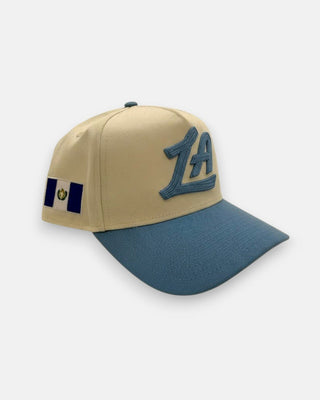 New Era Los Angeles Guatemalan Heritage Script Snapback Hat - Headwear - Cream - 60-000281
