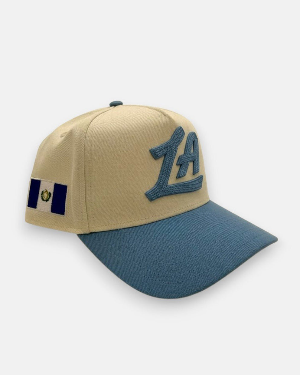 New Era Los Angeles Guatemalan Heritage Script Snapback Hat - Headwear - Cream - 60-000281