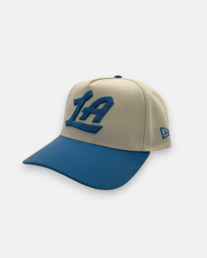 New Era Los Angeles Guatemalan Heritage Script Snapback Hat - Headwear - Cream - 60-000281