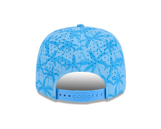 New Era NBA All - Star 2026 Los Angeles Palm Print Hat - Headwear - Light Blue - 60-000197