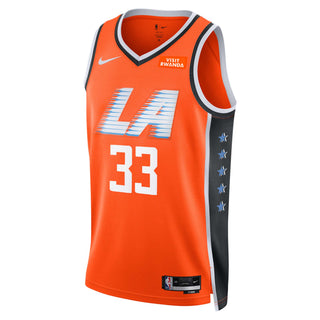 Nicolas Batum '25 - '26 City Edition Swingman Jersey - Jerseys - Orange - 11-000147-XS
