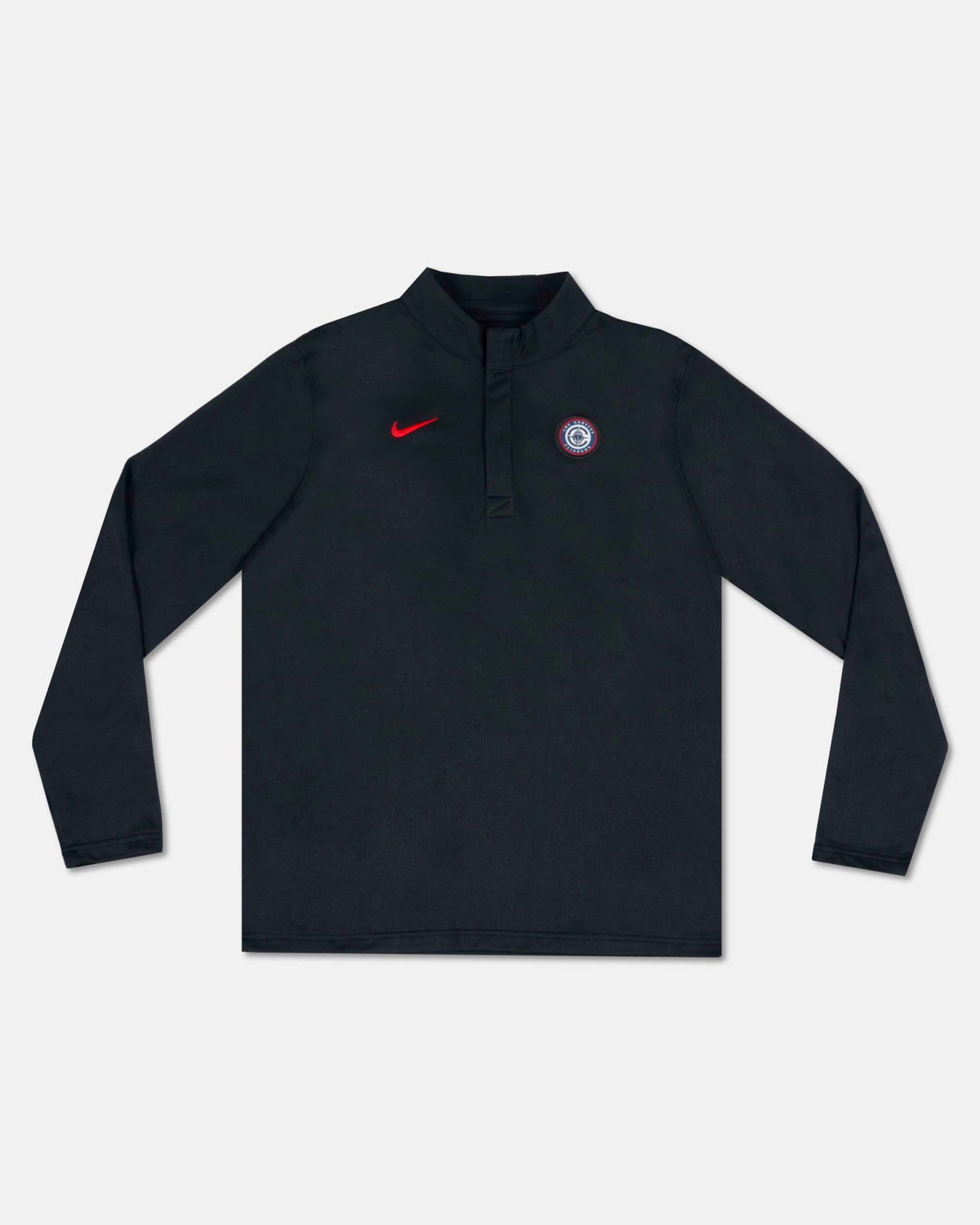 Nike Black 1/4 Zip Sweater - Apparel - Black - 20 - 000293 - S