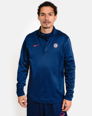 Nike Navy 1/4 Zip Sweater - Apparel - Navy - 20 - 000292 - S