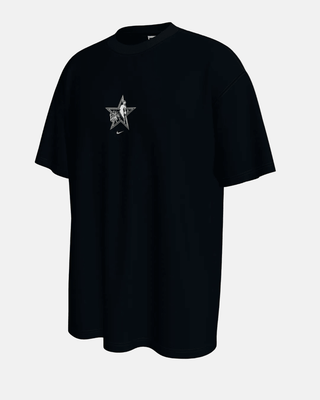 Nike NBA All - Star 2026 "Midnight Star" Logo Tee - Apparel - Black - 20-000282-XS