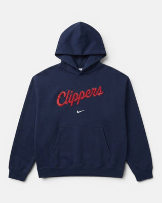 Nike Twill Clippers Script Hoodie - Hoodies - Navy - 20-000498-XS