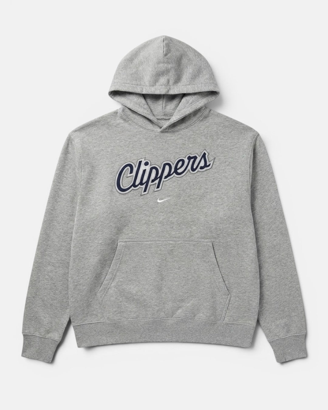 Nike Twill Clippers Script Hoodie - Hoodies - Grey - 20-000499-XS