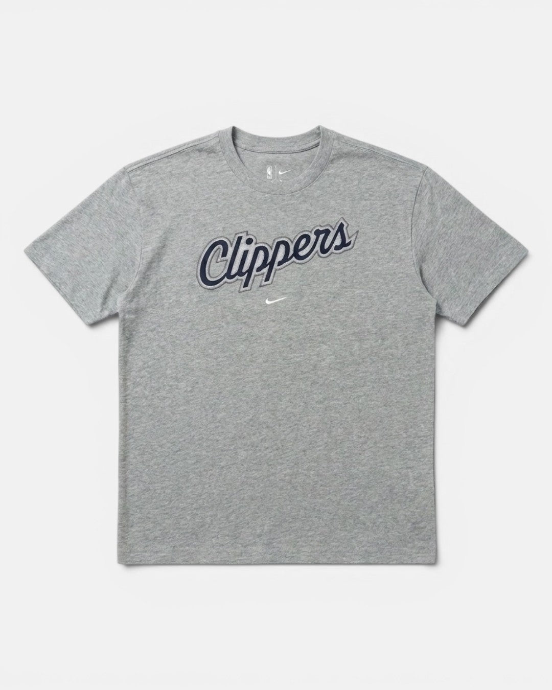 Nike Twill Clippers Script Tee - Apparel - Grey - 20-000503-XS
