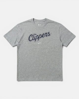 Nike Twill Clippers Script Tee - Apparel - Grey - 20-000503-XS