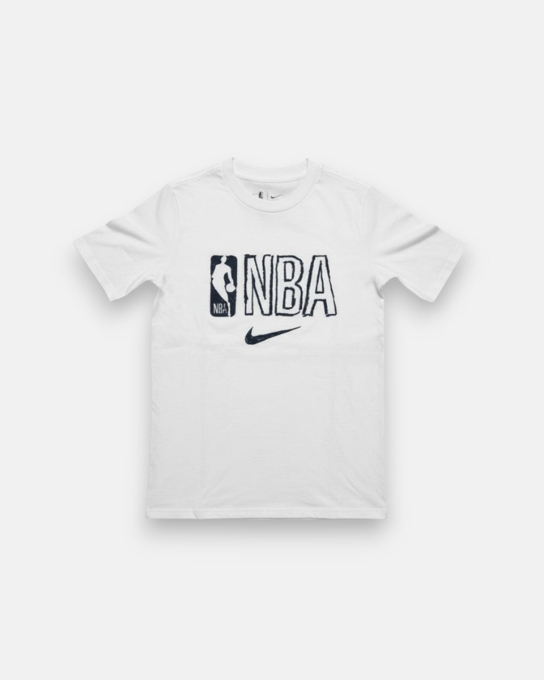 Nike Youth NBA Essential Logo T-Shirt - Apparel - White - 40-000102-S