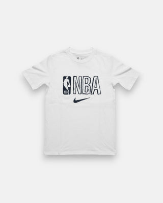 Nike Youth NBA Essential Logo T-Shirt - Apparel - White - 40-000102-S