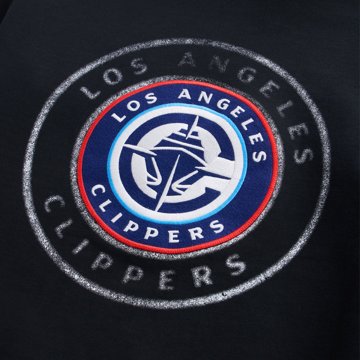 Off Season Los Angeles Clippers "Smoke Script" Hoodie - Apparel - Black - 20-000418-XXS