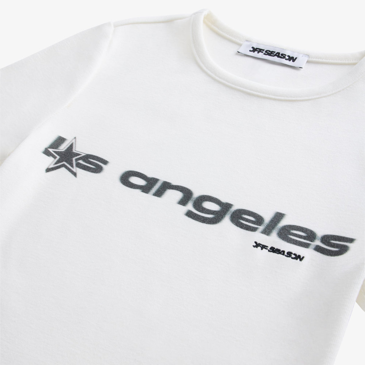 Off Season NBA All - Star Women's "Motion Blur" Baby Tee - Apparel - White - 30-000147-XXS