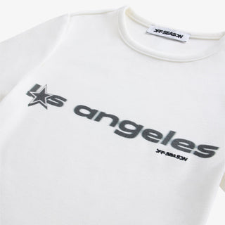 Off Season NBA All - Star Women's "Motion Blur" Baby Tee - Apparel - White - 30-000147-XXS