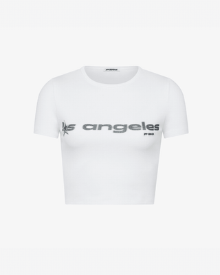 Off Season NBA All - Star Women's "Motion Blur" Baby Tee - Apparel - White - 30-000147-XXS