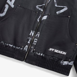 Off Season NBA All - Star Workwear Canvas Jacket - Apparel - Brown - 20-000416-XXS