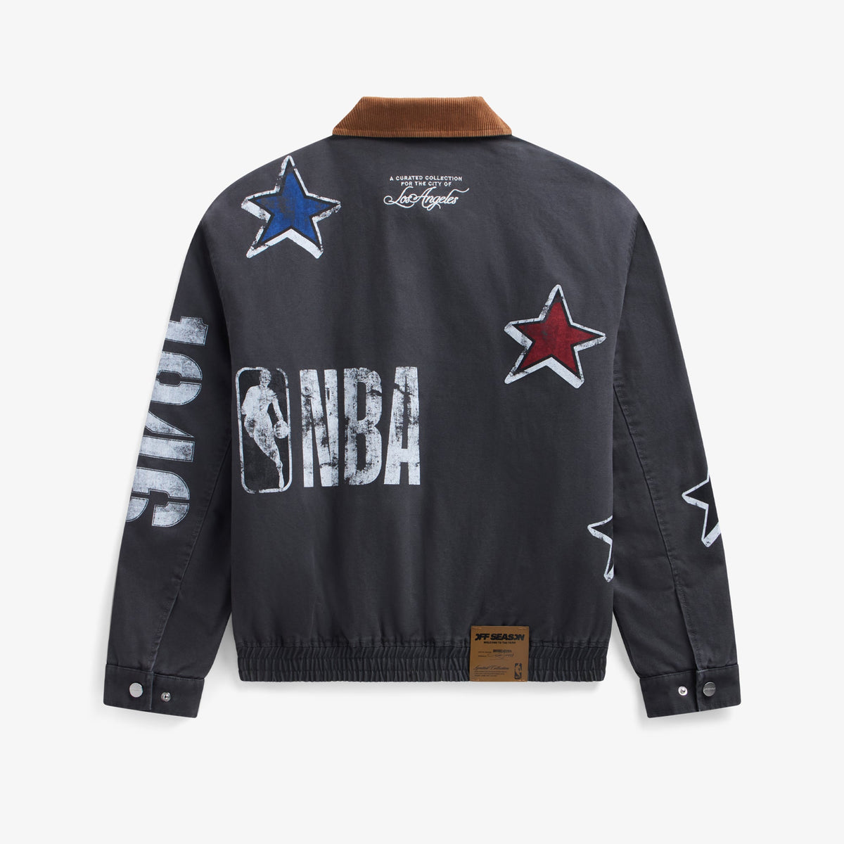 Off Season NBA All - Star Workwear Canvas Jacket - Apparel - Brown - 20-000416-XXS
