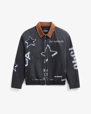 Off Season NBA All - Star Workwear Canvas Jacket - Apparel - Brown - 20-000416-XXS