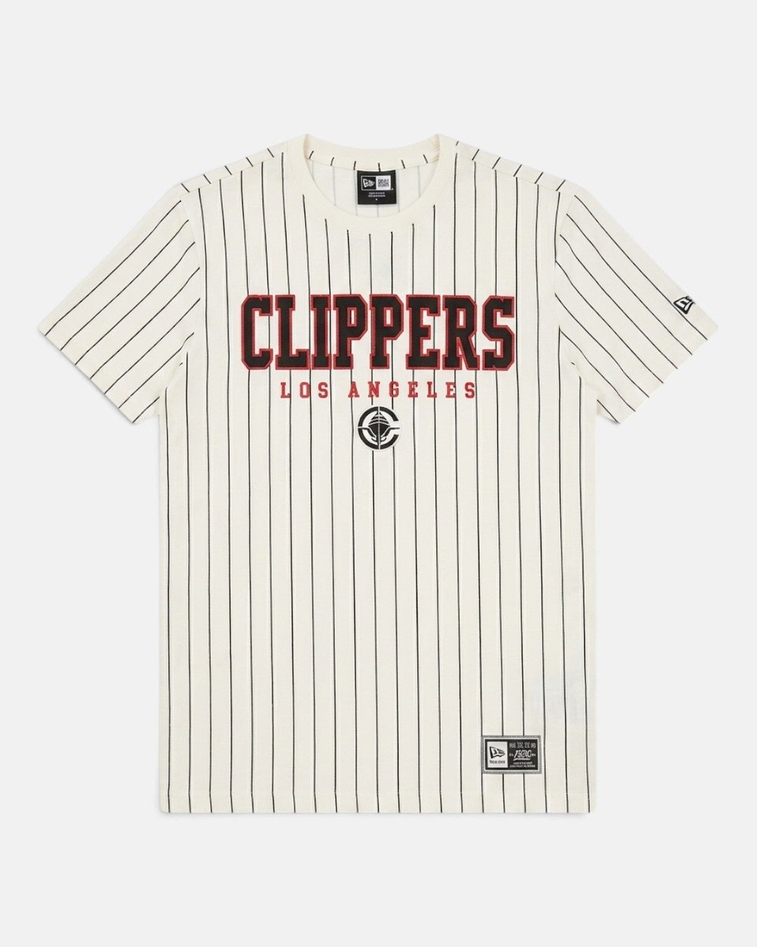 Pinstripe LA Clippers Tee - T-Shirts - S - 20-000546-S