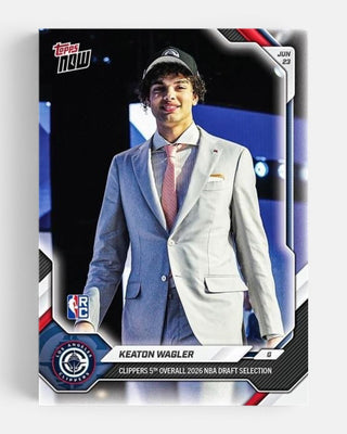 *Pre-Order* Topps Now Keaton Wagler Card - Accessories - 72-000165